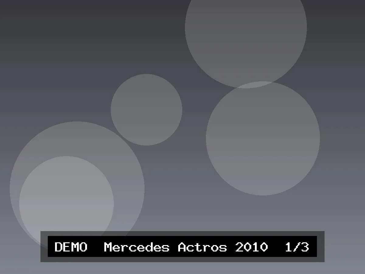 مرسيدس أكتروس 2010 قاطرة — Actros — الصورة 1