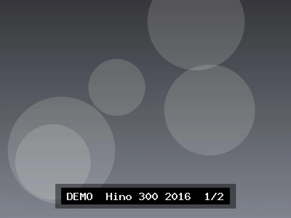 هينو 300 قلاب صغير موديل 2016 — الصورة 1